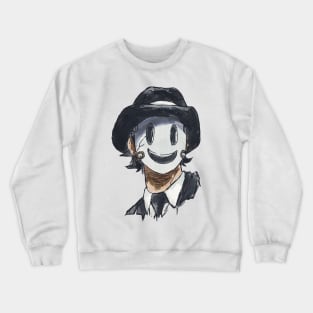 High rise invasion Sniper mask in a watercolor art design Crewneck Sweatshirt